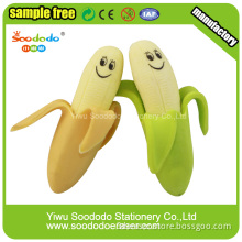 Banana wholesale toy Eraser ,Stationery product